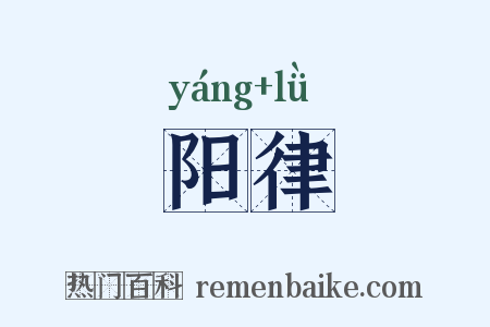阳律是什么意思的图片